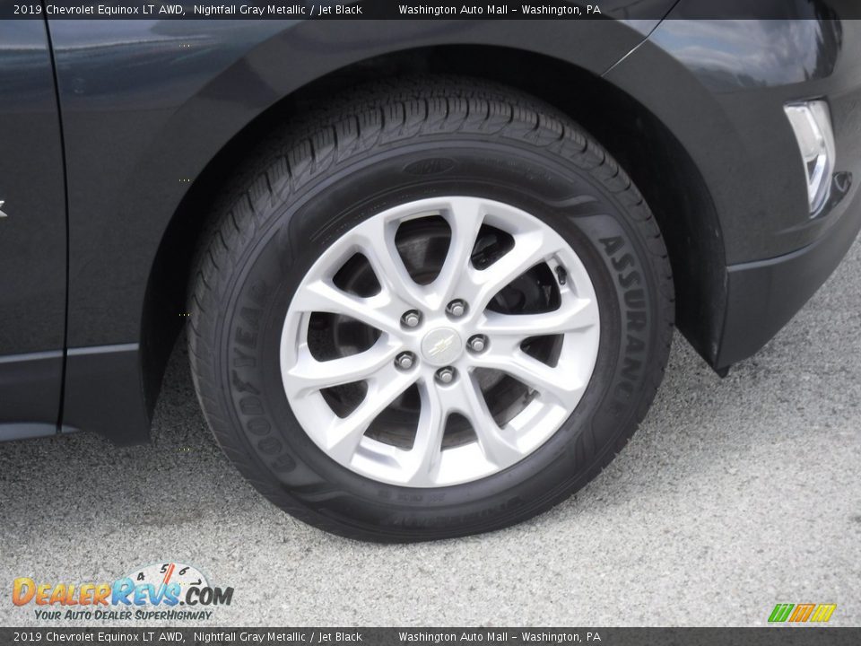 2019 Chevrolet Equinox LT AWD Nightfall Gray Metallic / Jet Black Photo #15