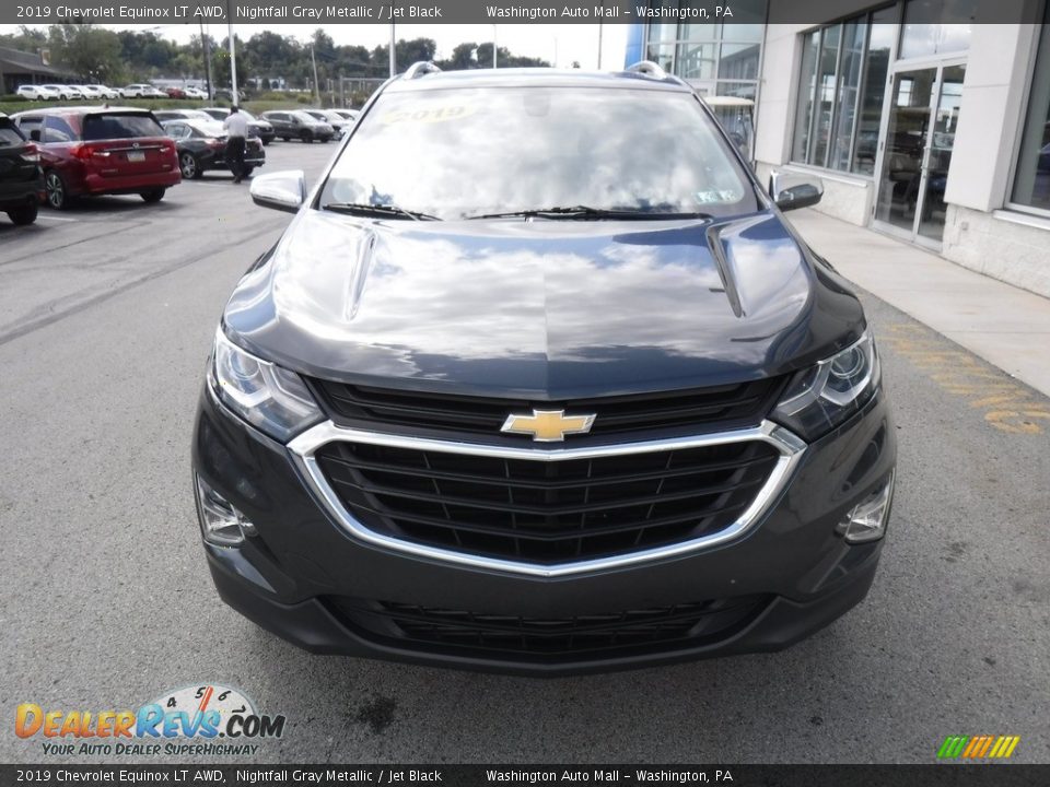 2019 Chevrolet Equinox LT AWD Nightfall Gray Metallic / Jet Black Photo #16