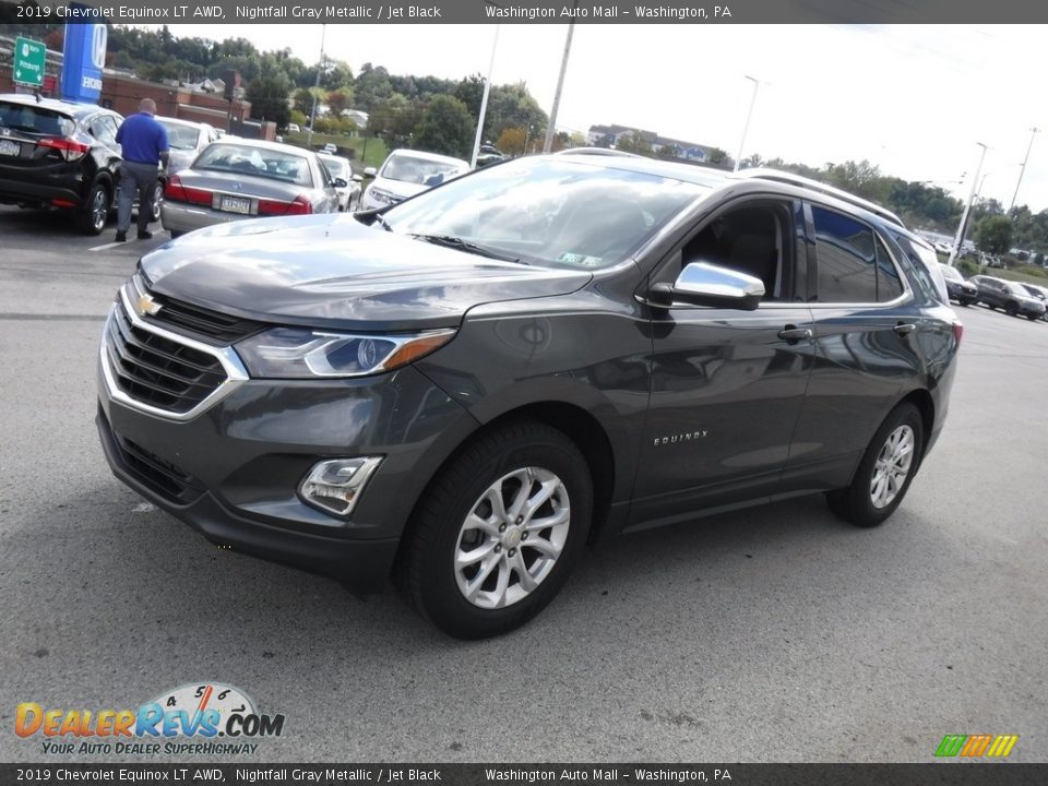 2019 Chevrolet Equinox LT AWD Nightfall Gray Metallic / Jet Black Photo #17