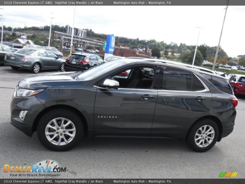 2019 Chevrolet Equinox LT AWD Nightfall Gray Metallic / Jet Black Photo #18