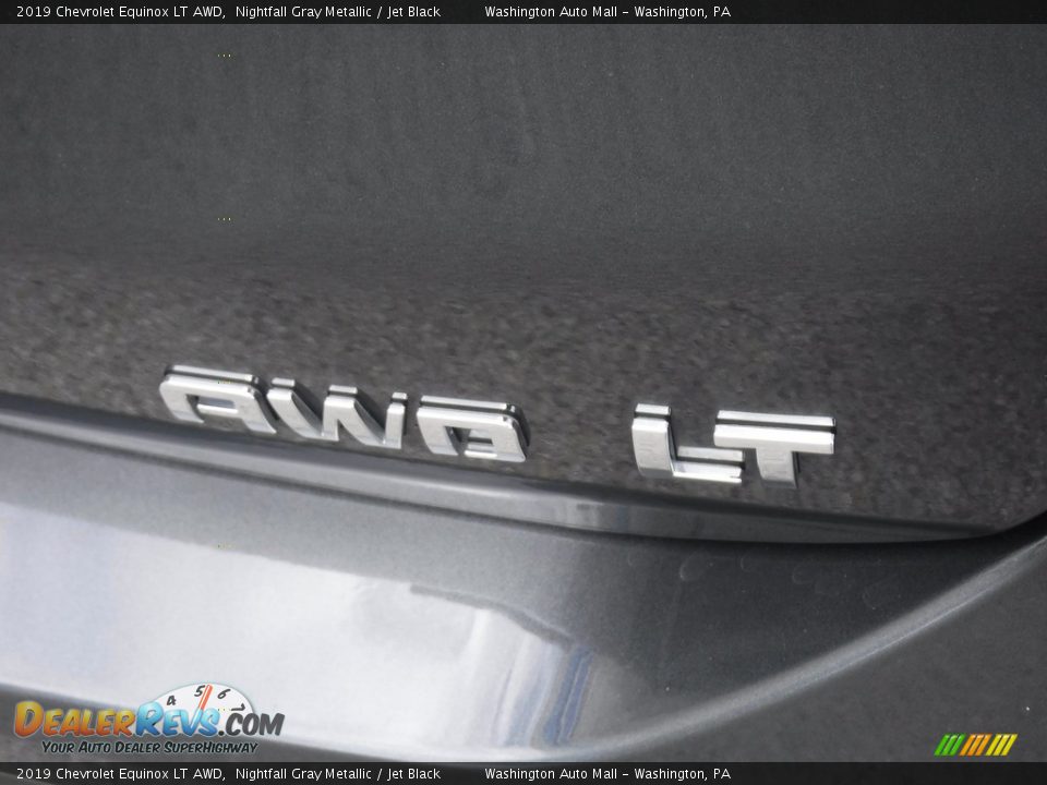 2019 Chevrolet Equinox LT AWD Nightfall Gray Metallic / Jet Black Photo #22