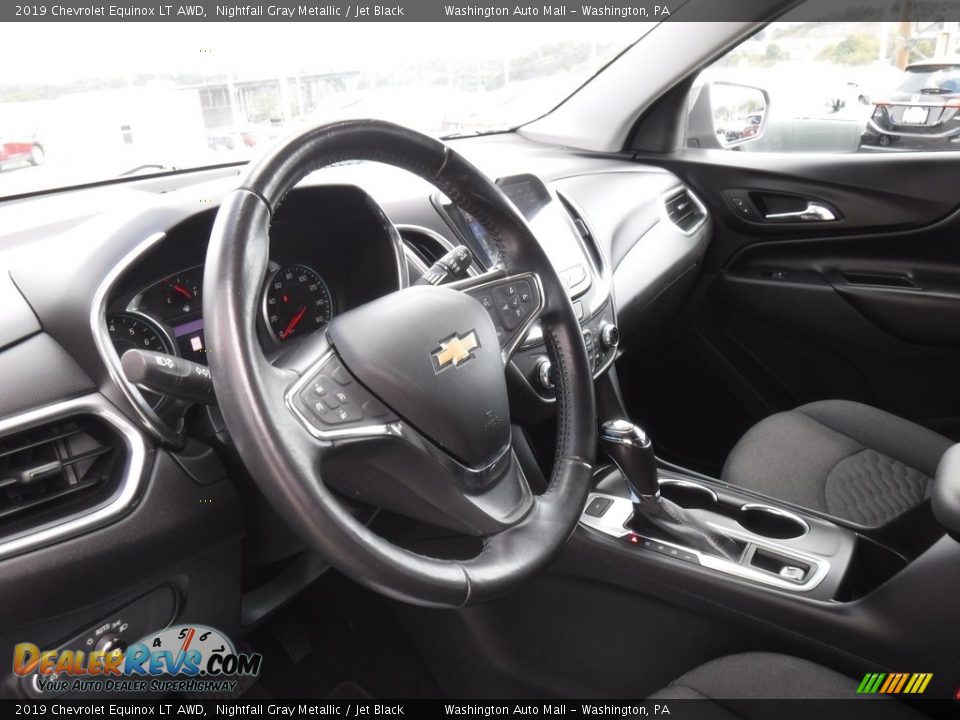 2019 Chevrolet Equinox LT AWD Nightfall Gray Metallic / Jet Black Photo #23