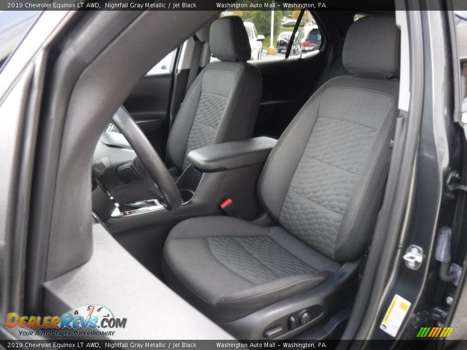 2019 Chevrolet Equinox LT AWD Nightfall Gray Metallic / Jet Black Photo #24