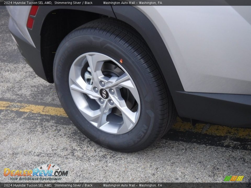 2024 Hyundai Tucson SEL AWD Shimmering Silver / Black Photo #3