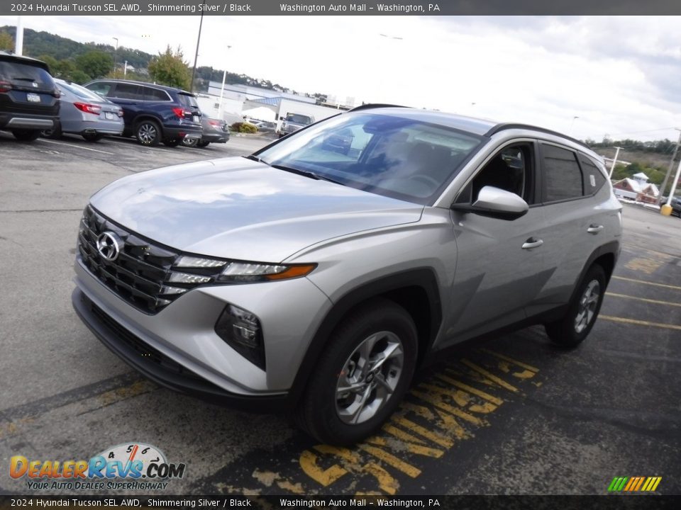 2024 Hyundai Tucson SEL AWD Shimmering Silver / Black Photo #5