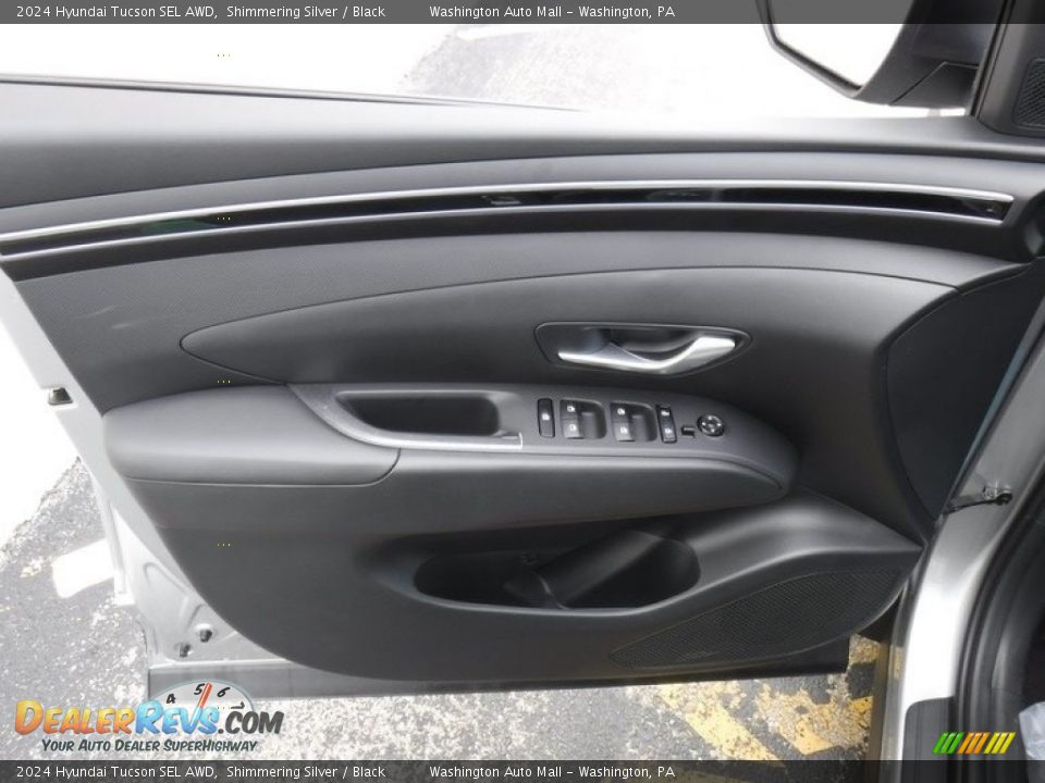 2024 Hyundai Tucson SEL AWD Shimmering Silver / Black Photo #8