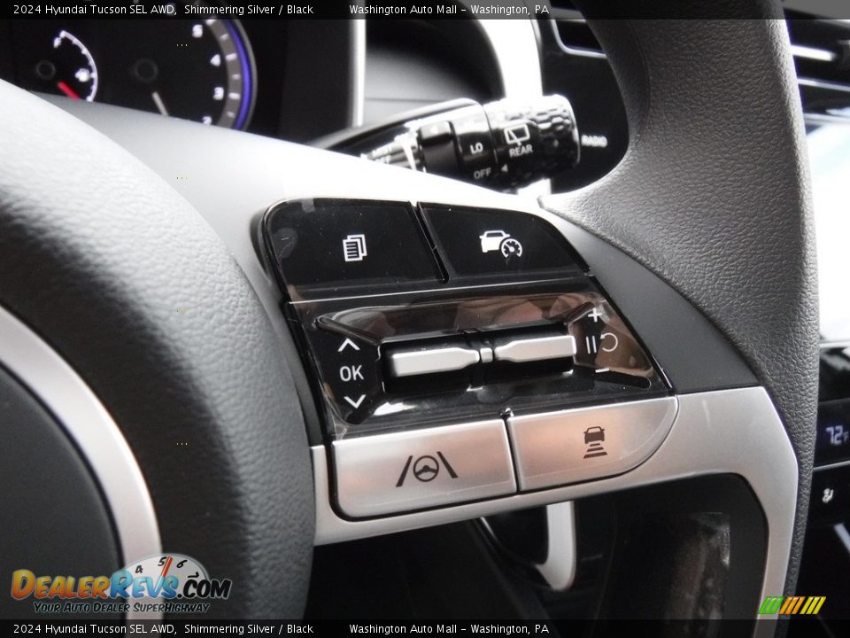 2024 Hyundai Tucson SEL AWD Shimmering Silver / Black Photo #25