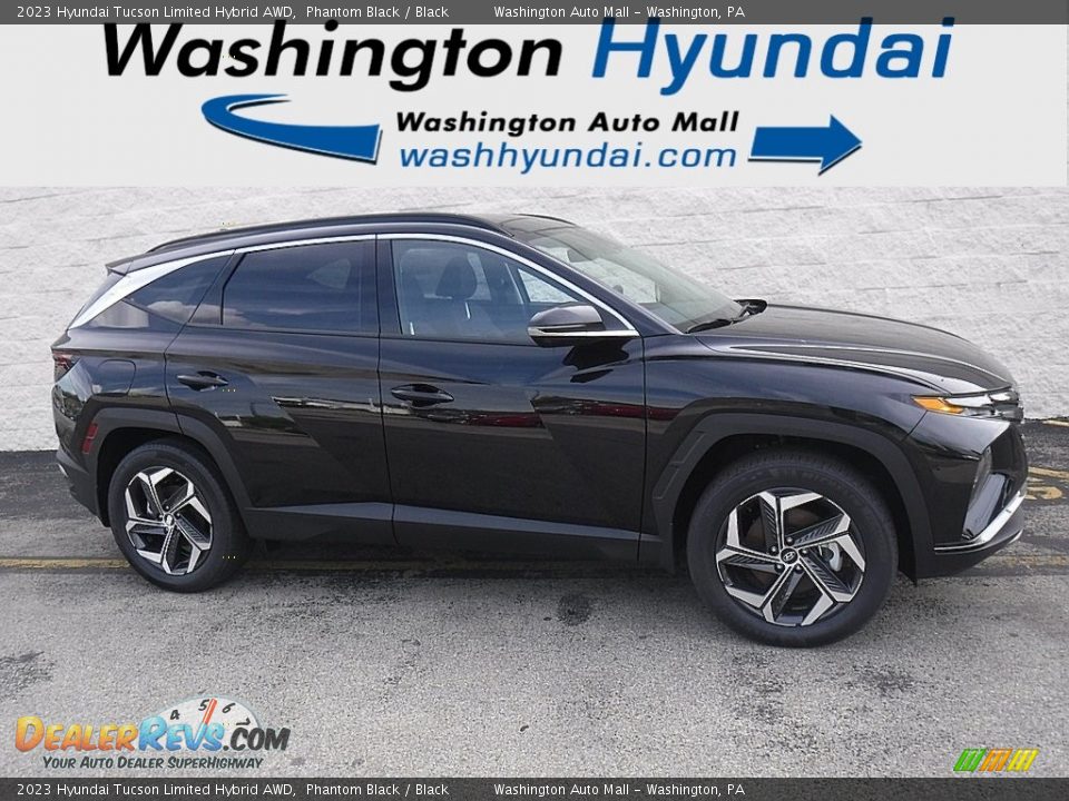 2023 Hyundai Tucson Limited Hybrid AWD Phantom Black / Black Photo #2