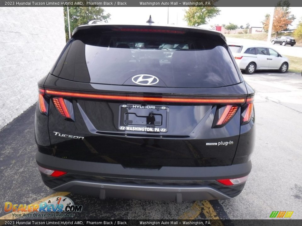 2023 Hyundai Tucson Limited Hybrid AWD Phantom Black / Black Photo #7