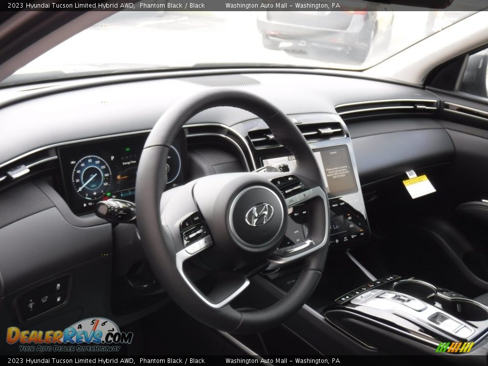 Dashboard of 2023 Hyundai Tucson Limited Hybrid AWD Photo #10