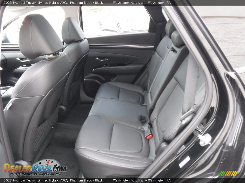 Rear Seat of 2023 Hyundai Tucson Limited Hybrid AWD Photo #29