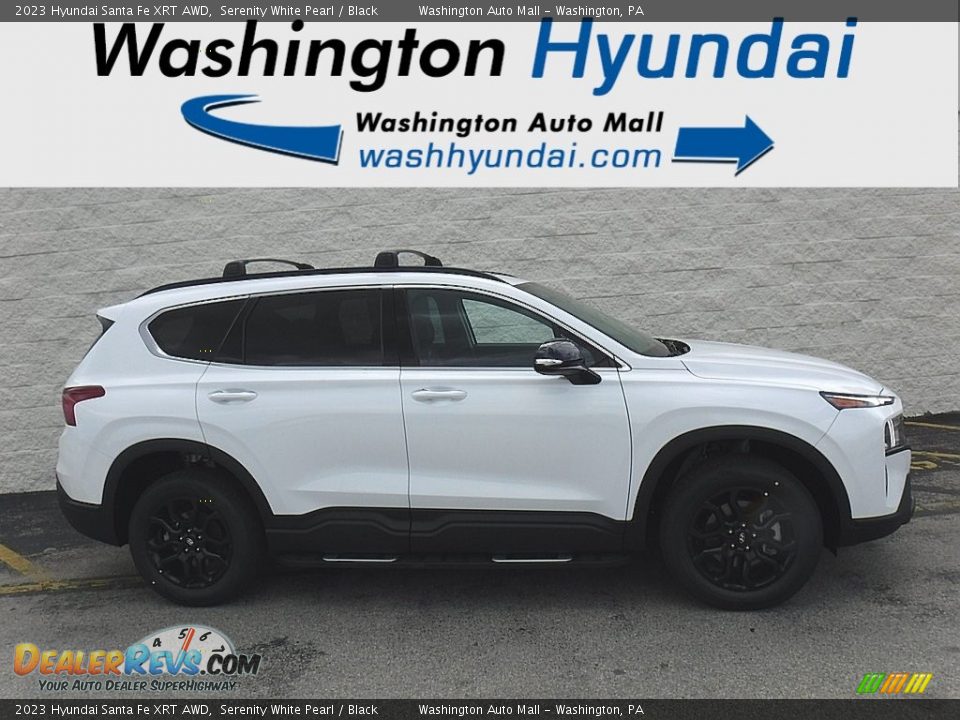 2023 Hyundai Santa Fe XRT AWD Serenity White Pearl / Black Photo #2