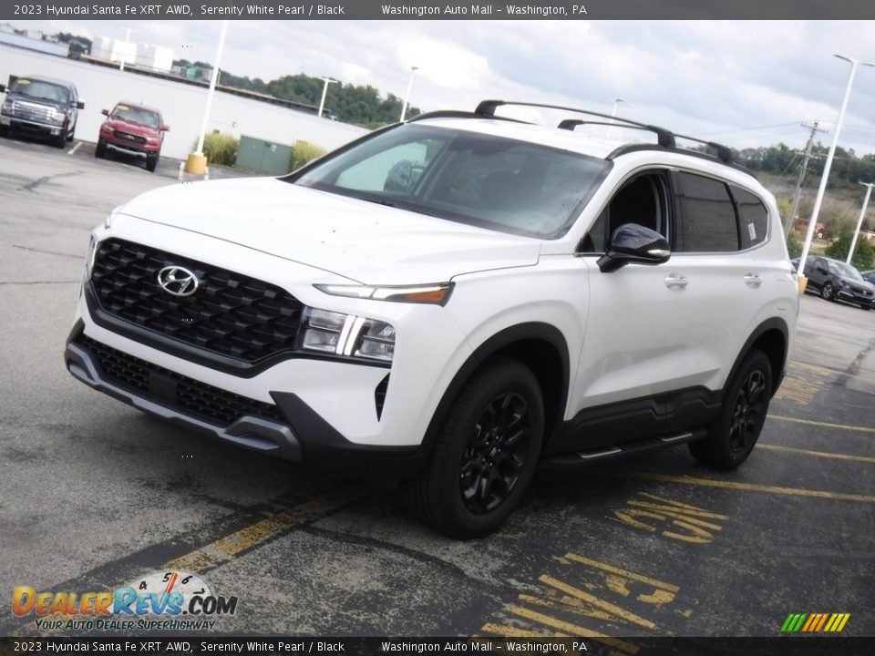 Serenity White Pearl 2023 Hyundai Santa Fe XRT AWD Photo #8