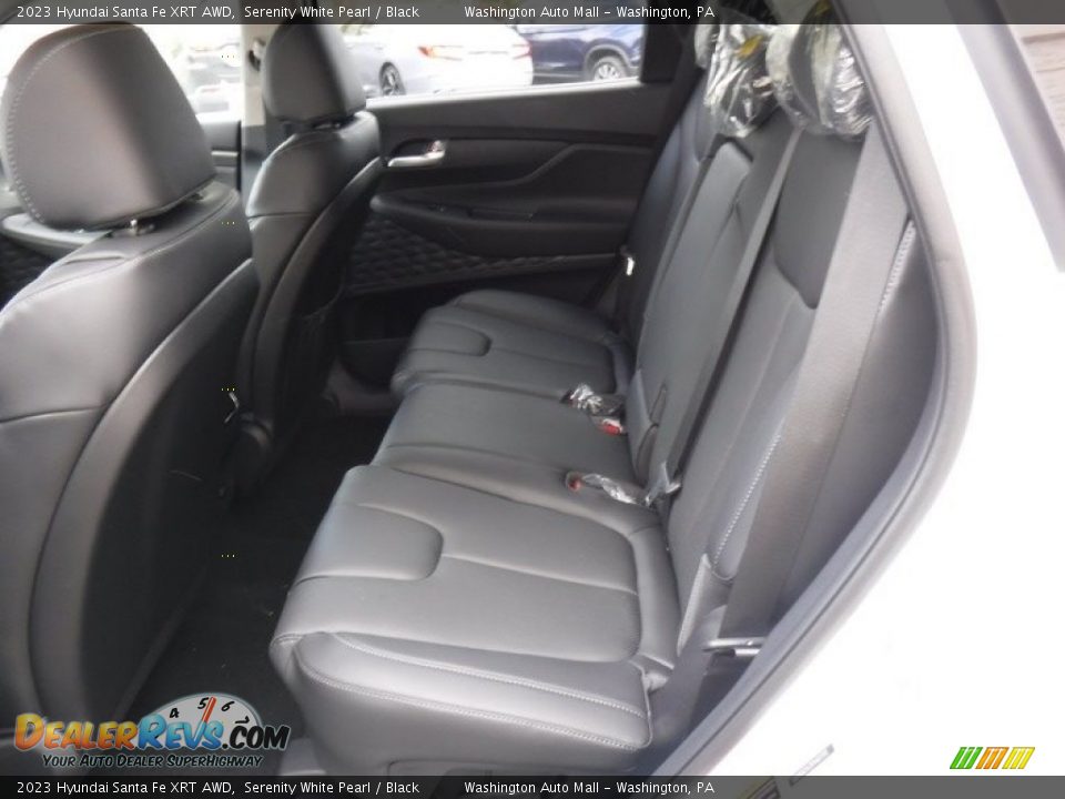 Rear Seat of 2023 Hyundai Santa Fe XRT AWD Photo #27