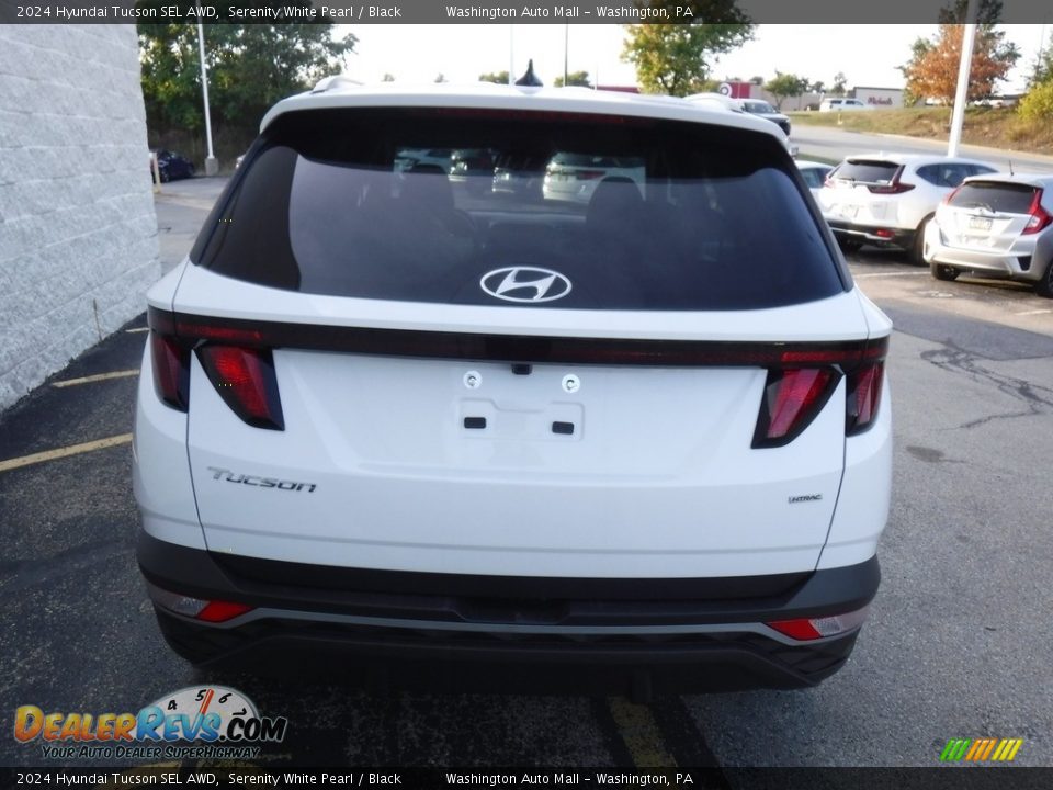 2024 Hyundai Tucson SEL AWD Serenity White Pearl / Black Photo #6
