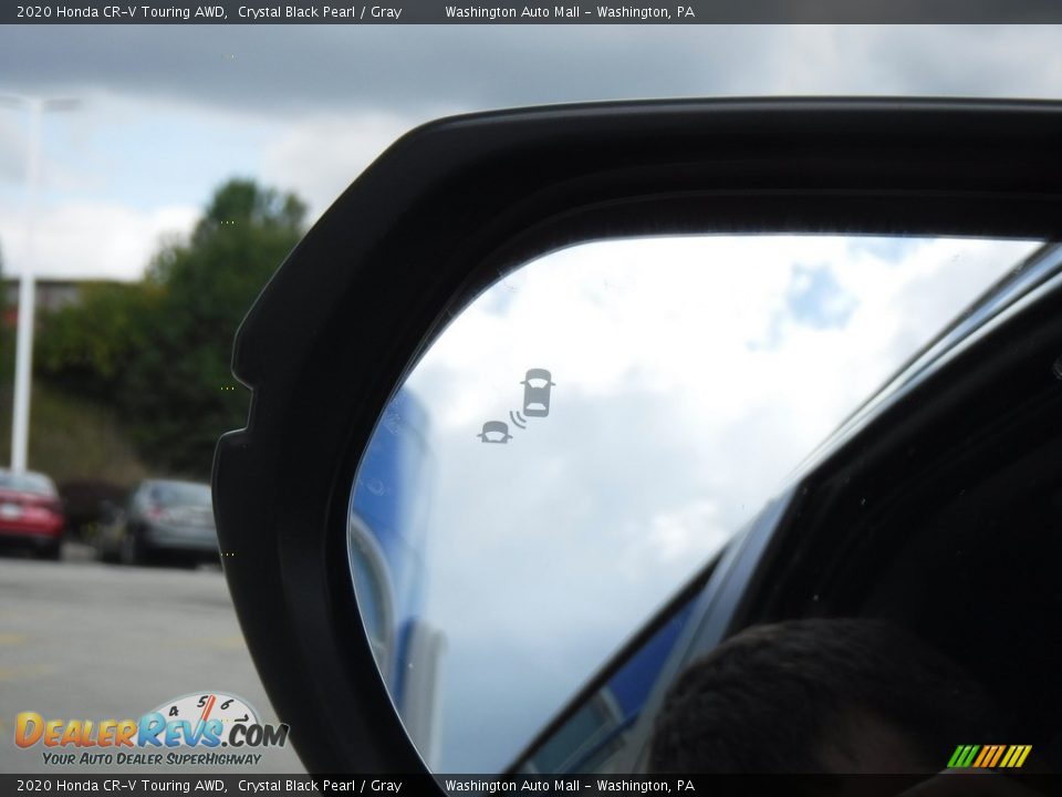 2020 Honda CR-V Touring AWD Crystal Black Pearl / Gray Photo #11