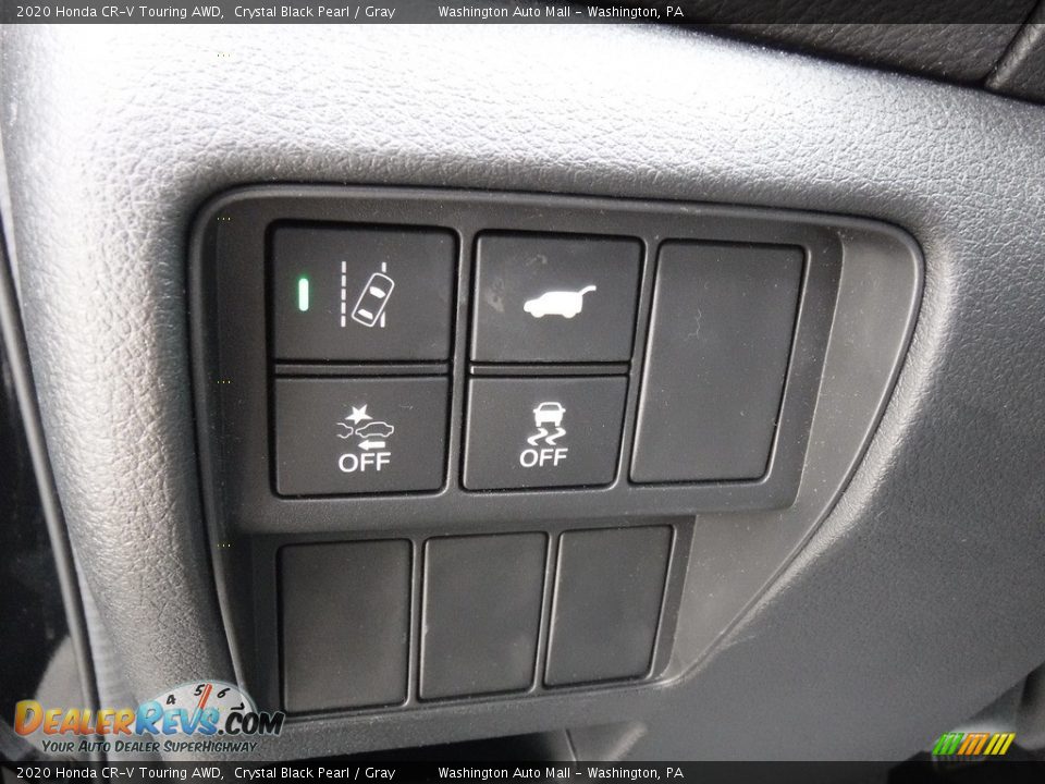 2020 Honda CR-V Touring AWD Crystal Black Pearl / Gray Photo #15