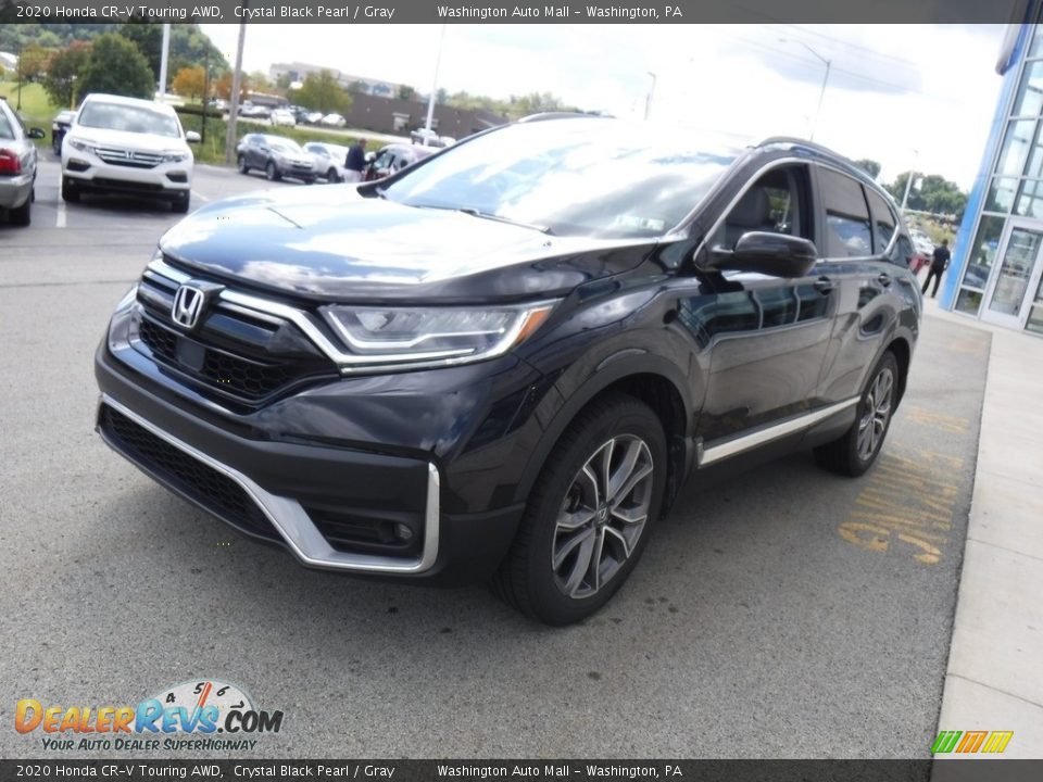 2020 Honda CR-V Touring AWD Crystal Black Pearl / Gray Photo #18