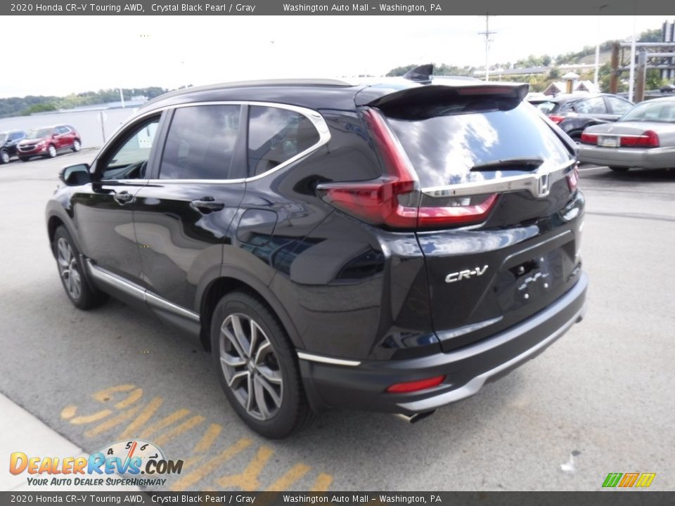 2020 Honda CR-V Touring AWD Crystal Black Pearl / Gray Photo #20