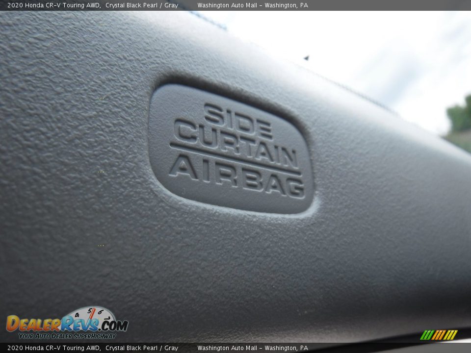2020 Honda CR-V Touring AWD Crystal Black Pearl / Gray Photo #30