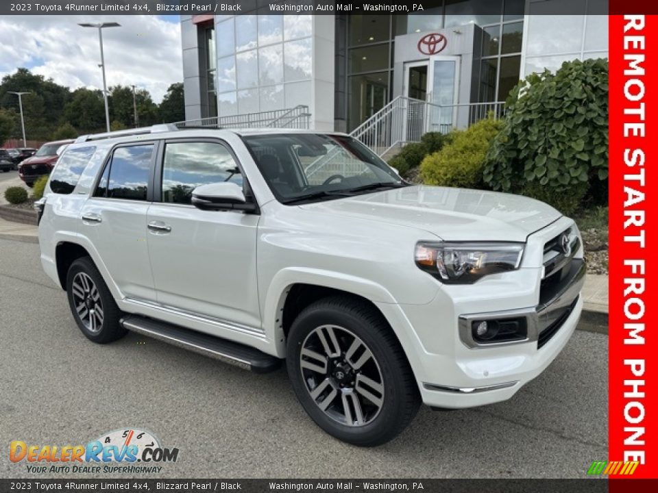 2023 Toyota 4Runner Limited 4x4 Blizzard Pearl / Black Photo #1