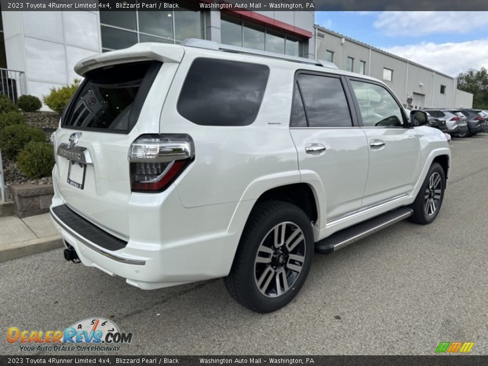2023 Toyota 4Runner Limited 4x4 Blizzard Pearl / Black Photo #9