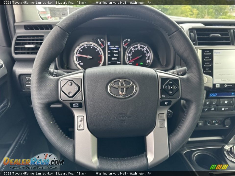 2023 Toyota 4Runner Limited 4x4 Blizzard Pearl / Black Photo #10