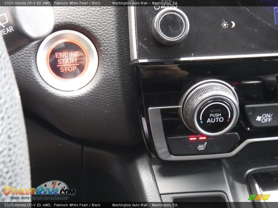 2020 Honda CR-V EX AWD Platinum White Pearl / Black Photo #4