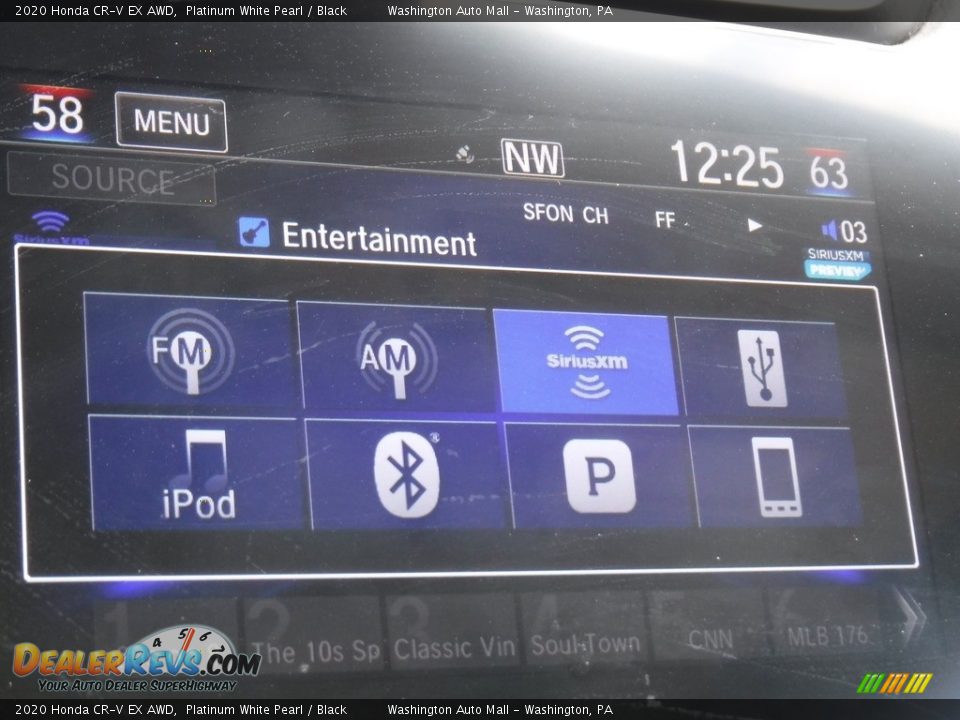2020 Honda CR-V EX AWD Platinum White Pearl / Black Photo #5