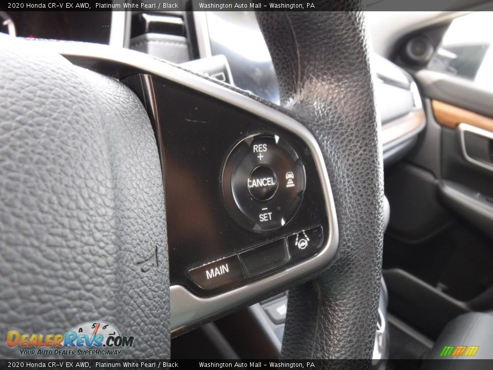 2020 Honda CR-V EX AWD Platinum White Pearl / Black Photo #9