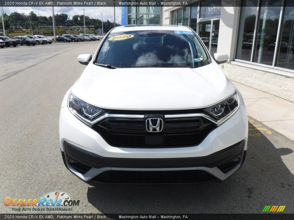 2020 Honda CR-V EX AWD Platinum White Pearl / Black Photo #13