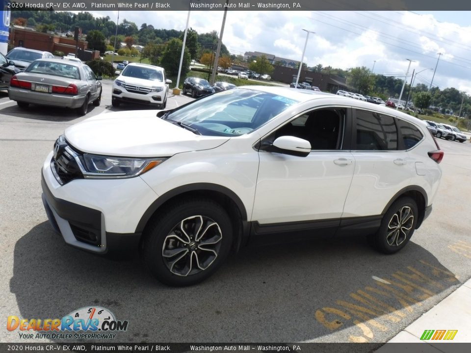 Platinum White Pearl 2020 Honda CR-V EX AWD Photo #14