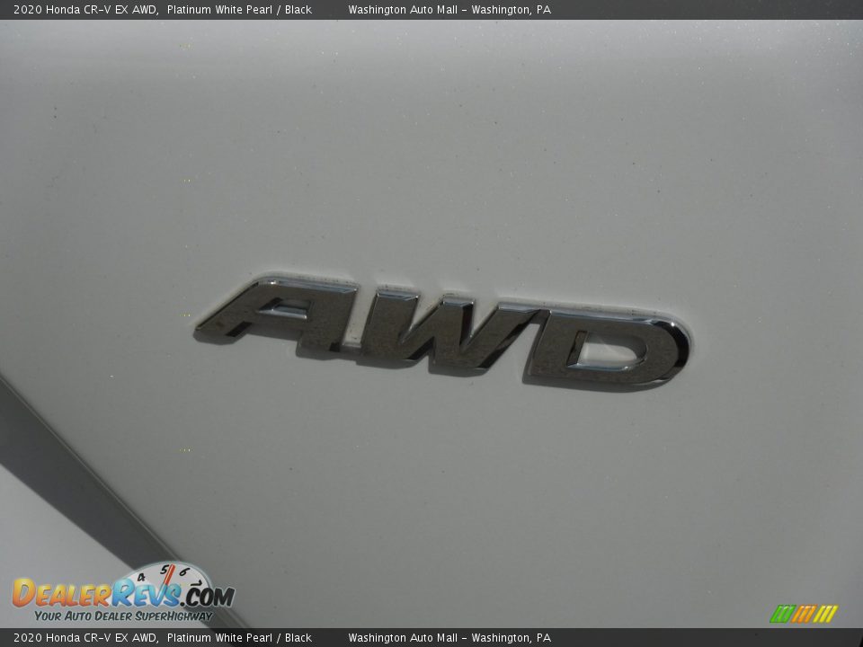 2020 Honda CR-V EX AWD Platinum White Pearl / Black Photo #17