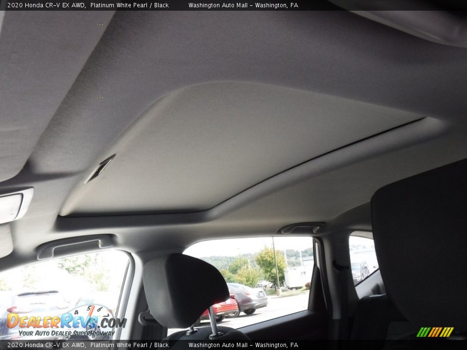2020 Honda CR-V EX AWD Platinum White Pearl / Black Photo #18