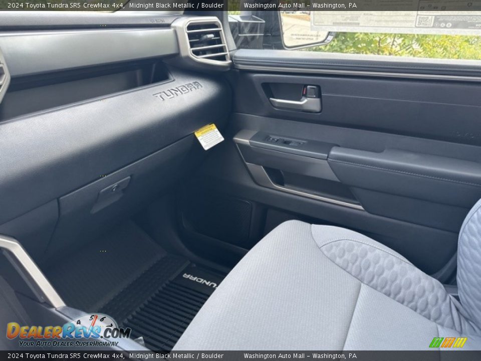 Front Seat of 2024 Toyota Tundra SR5 CrewMax 4x4 Photo #13