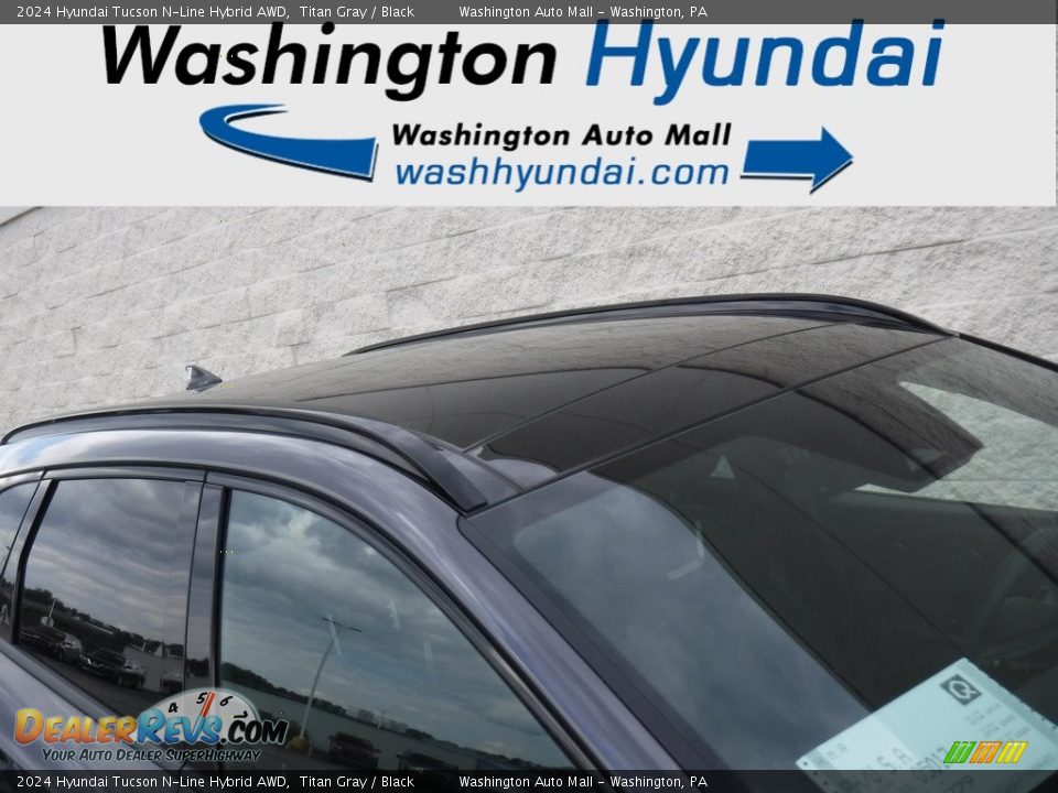2024 Hyundai Tucson N-Line Hybrid AWD Titan Gray / Black Photo #4