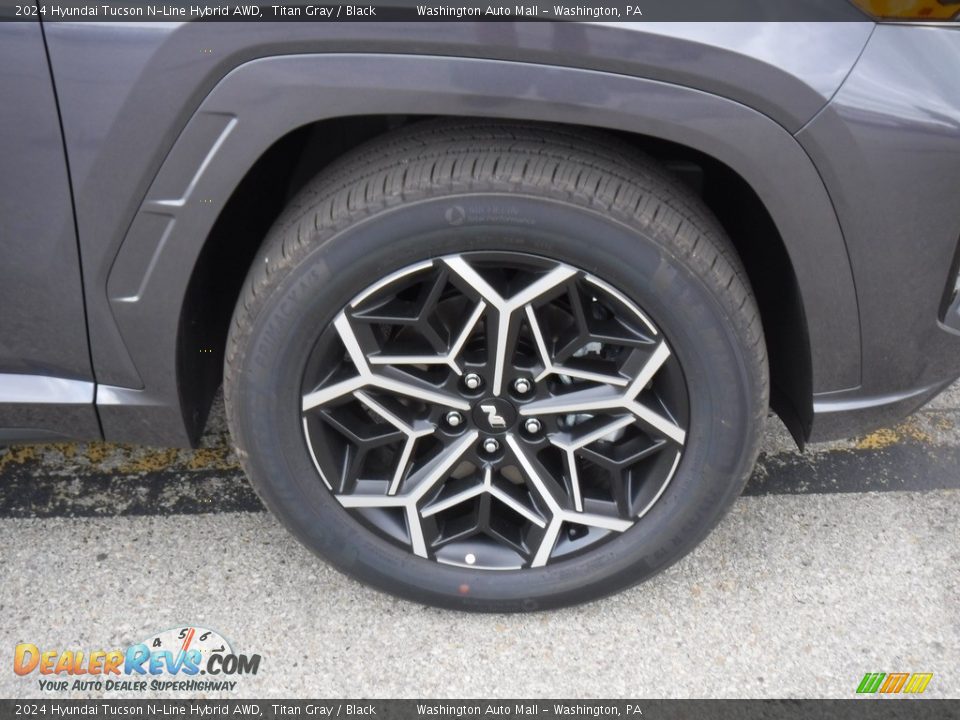 2024 Hyundai Tucson N-Line Hybrid AWD Wheel Photo #5