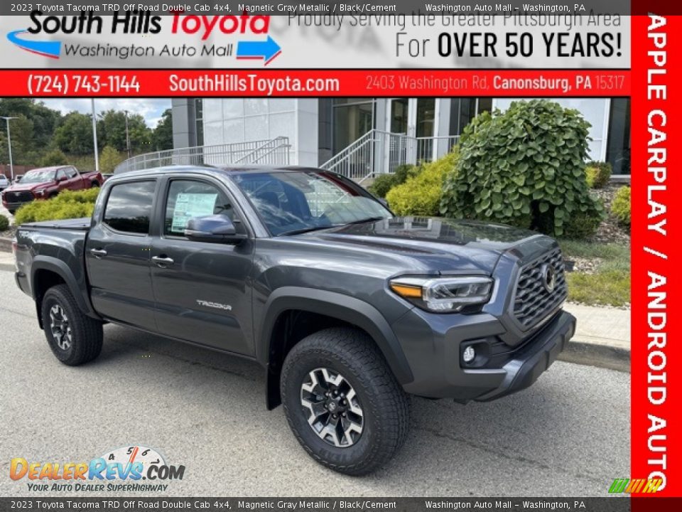 2023 Toyota Tacoma TRD Off Road Double Cab 4x4 Magnetic Gray Metallic / Black/Cement Photo #1