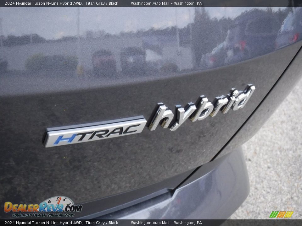 2024 Hyundai Tucson N-Line Hybrid AWD Titan Gray / Black Photo #9