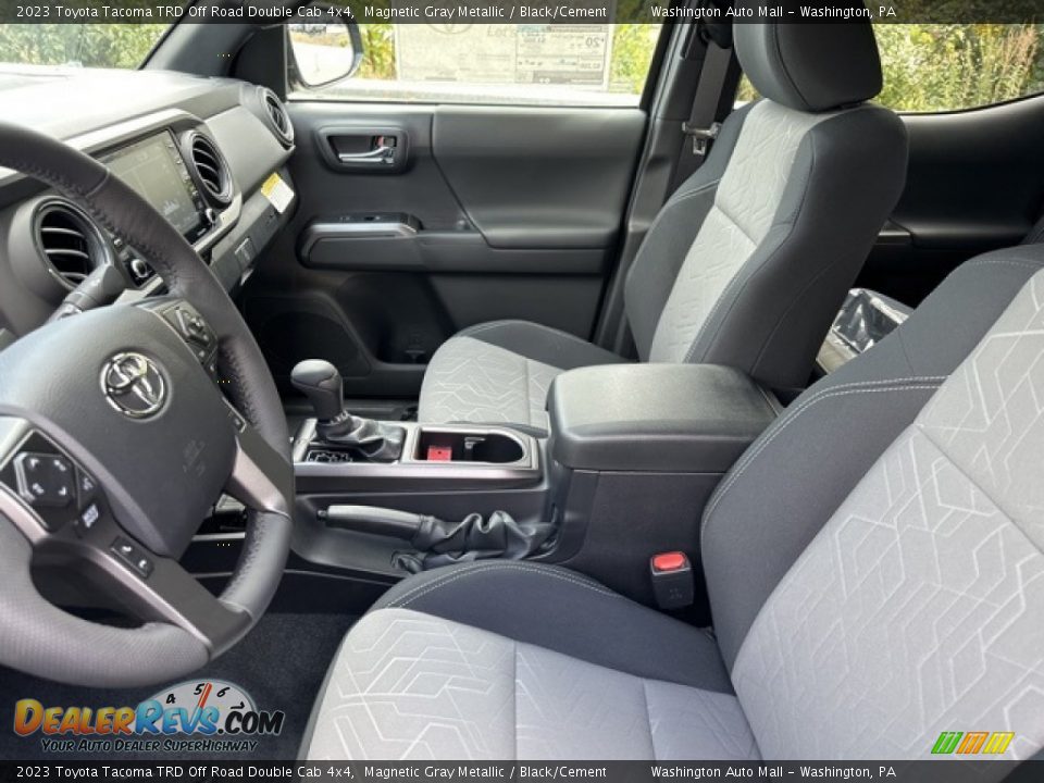 Front Seat of 2023 Toyota Tacoma TRD Off Road Double Cab 4x4 Photo #4