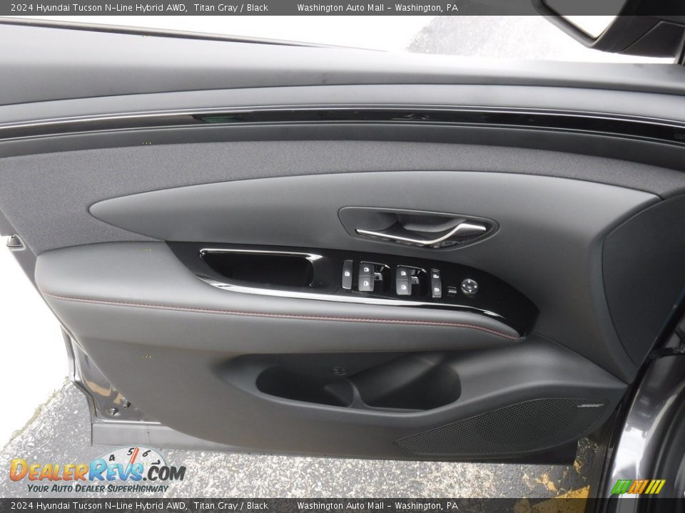 2024 Hyundai Tucson N-Line Hybrid AWD Titan Gray / Black Photo #11