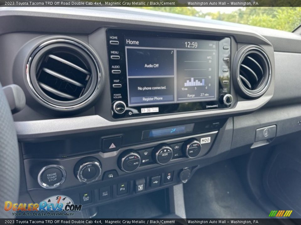 Controls of 2023 Toyota Tacoma TRD Off Road Double Cab 4x4 Photo #5