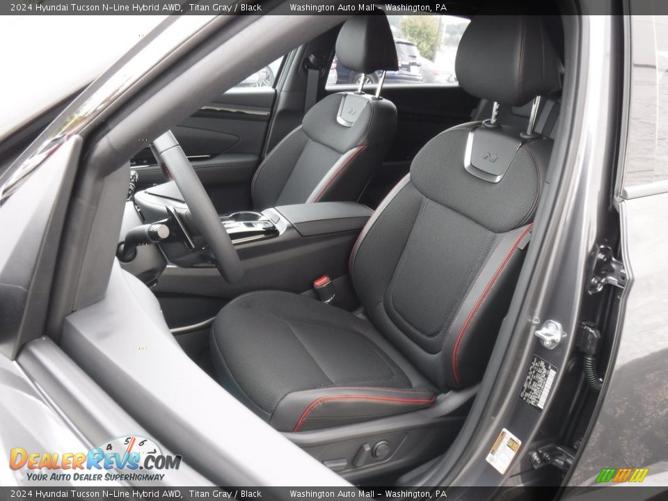 Front Seat of 2024 Hyundai Tucson N-Line Hybrid AWD Photo #15