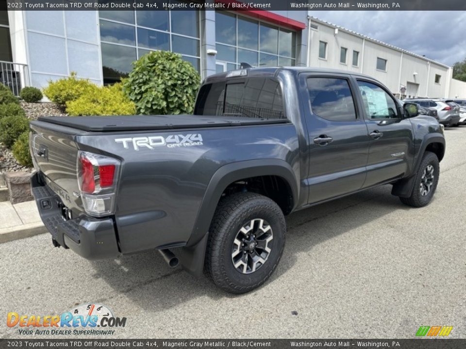 2023 Toyota Tacoma TRD Off Road Double Cab 4x4 Magnetic Gray Metallic / Black/Cement Photo #9