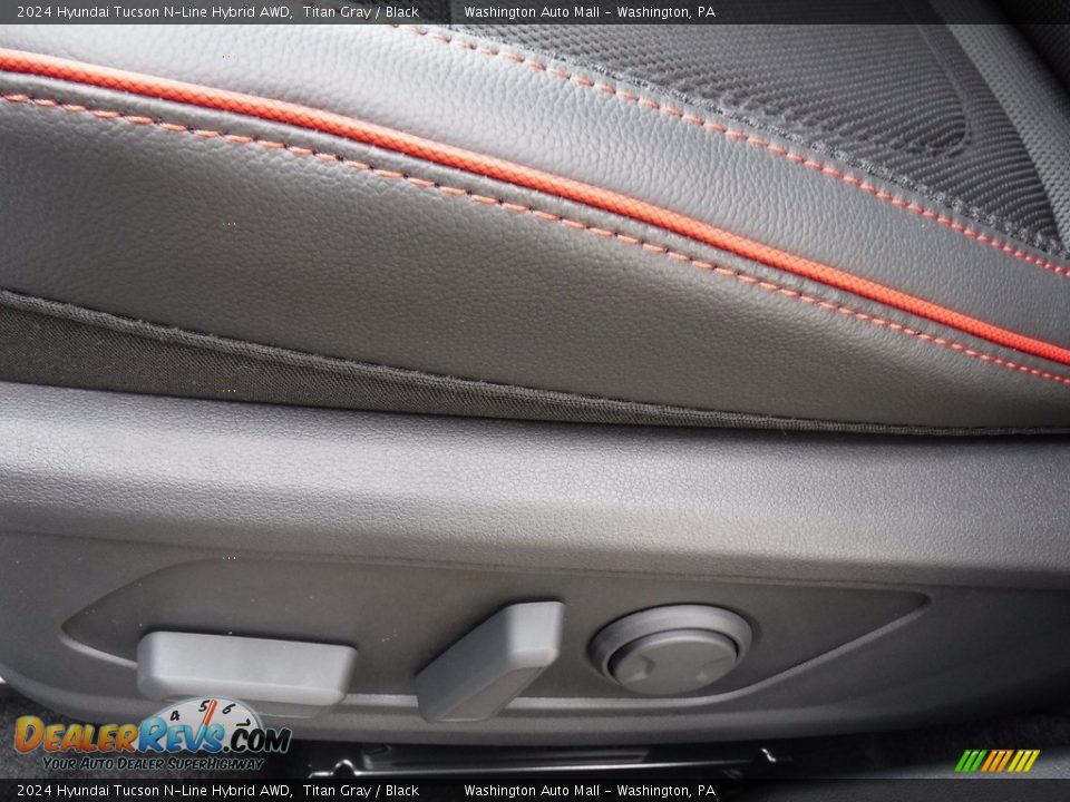 Front Seat of 2024 Hyundai Tucson N-Line Hybrid AWD Photo #16