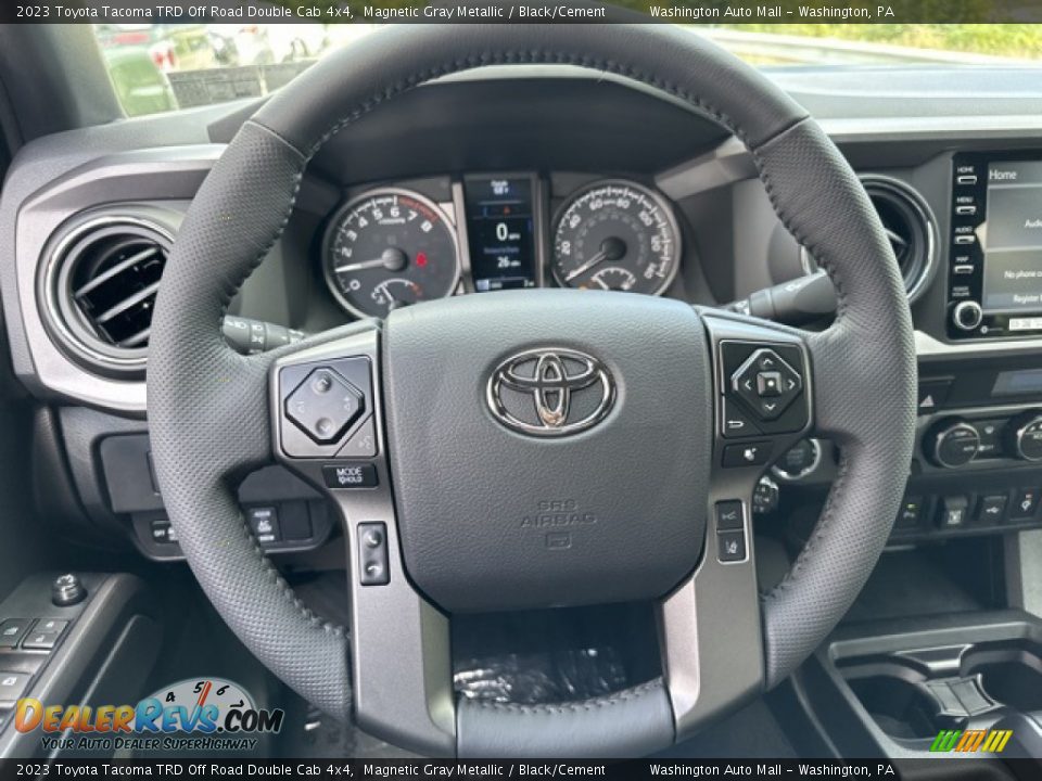 2023 Toyota Tacoma TRD Off Road Double Cab 4x4 Steering Wheel Photo #10