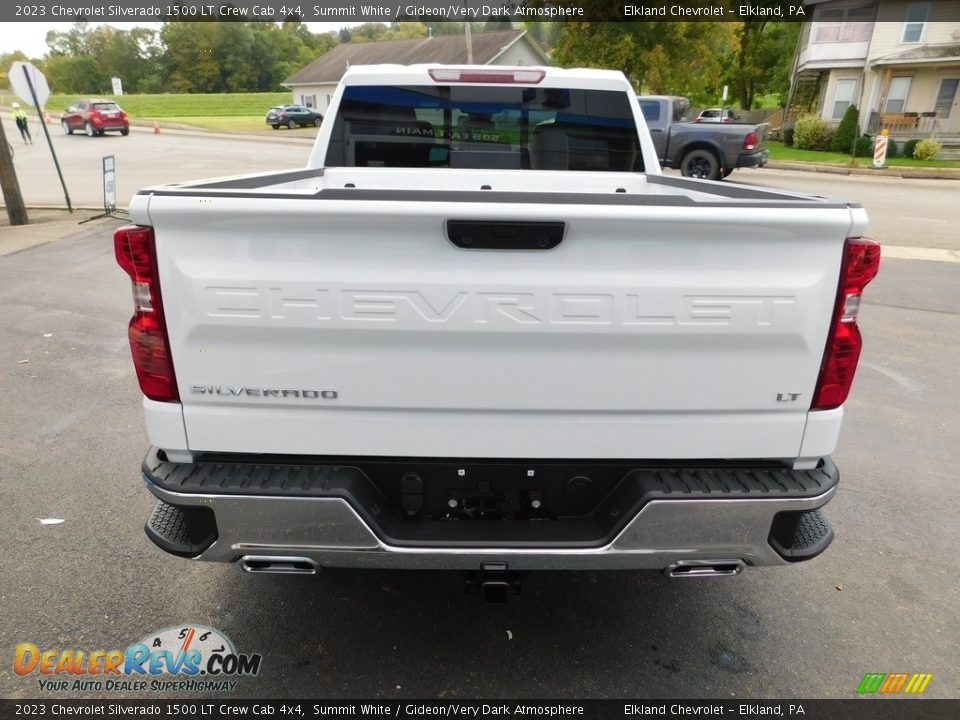 2023 Chevrolet Silverado 1500 LT Crew Cab 4x4 Summit White / Gideon/Very Dark Atmosphere Photo #9