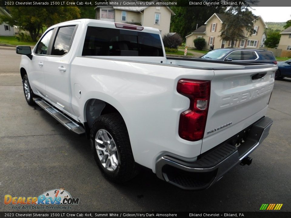 2023 Chevrolet Silverado 1500 LT Crew Cab 4x4 Summit White / Gideon/Very Dark Atmosphere Photo #10