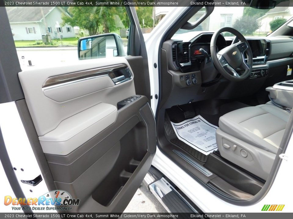 2023 Chevrolet Silverado 1500 LT Crew Cab 4x4 Summit White / Gideon/Very Dark Atmosphere Photo #15