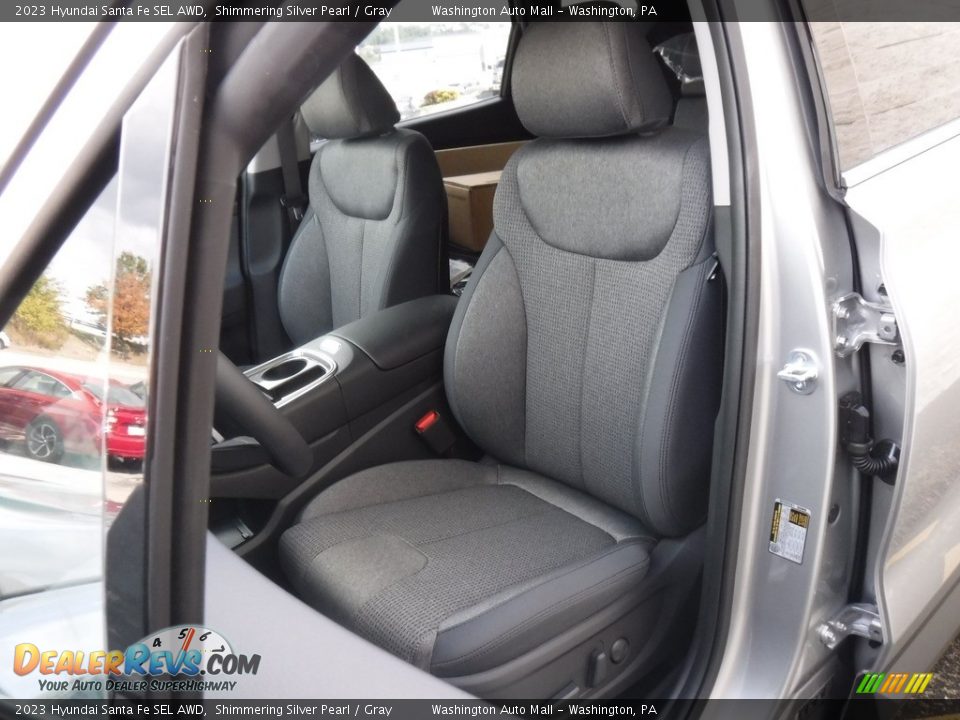 2023 Hyundai Santa Fe SEL AWD Shimmering Silver Pearl / Gray Photo #8